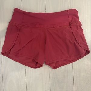 Lu Lu lemon shorts (4 inch length) size 2